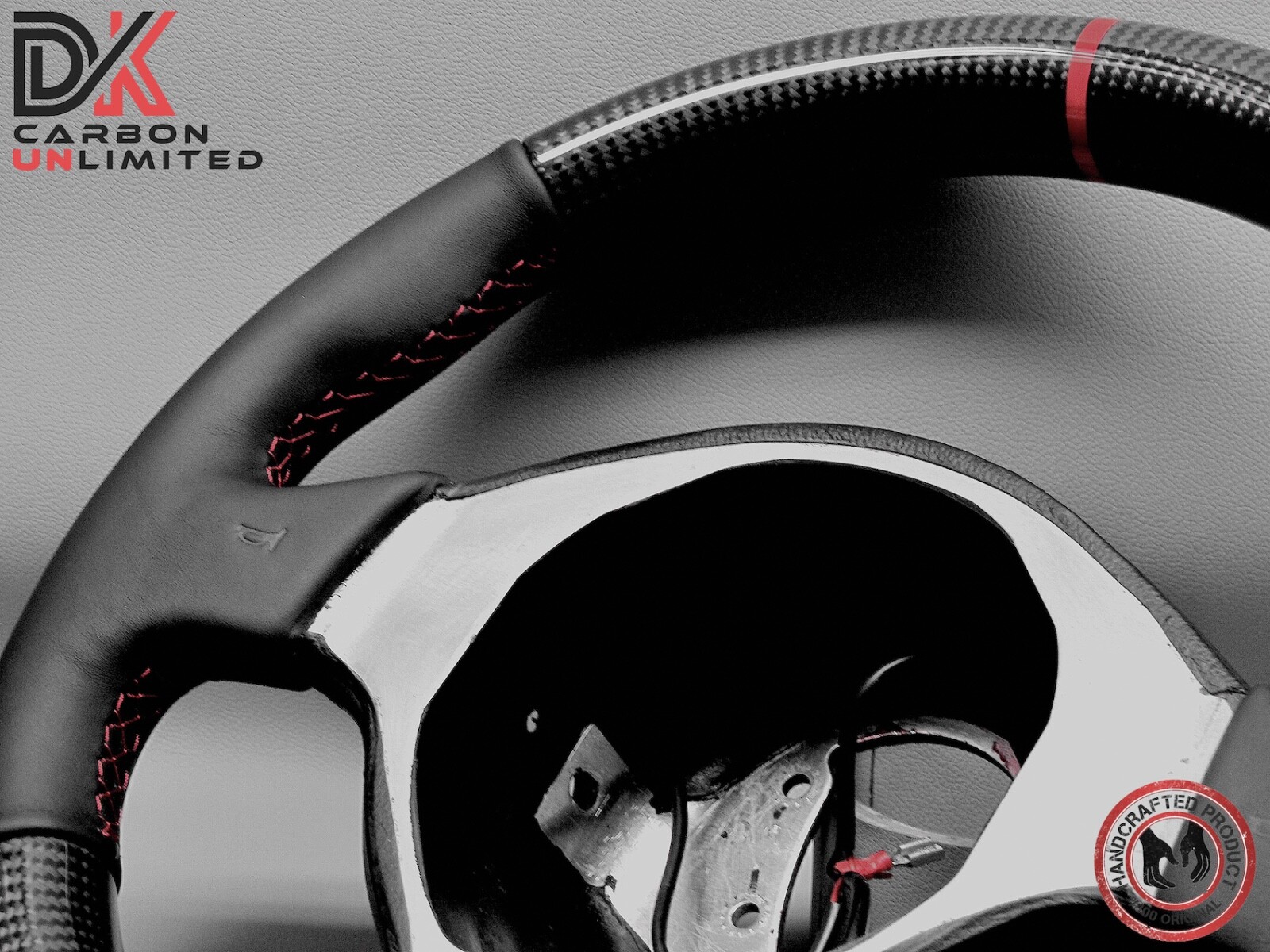 Lamborghini Murcielago LP640 LP650 LP670 Napa Red Ring Carbon Steering Wheel v1