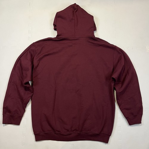 Virginia Tech Hokies Hoodie Sweatshirt Pullover Unisex Large Maroon Burgundy - 第 2/6 張圖片
