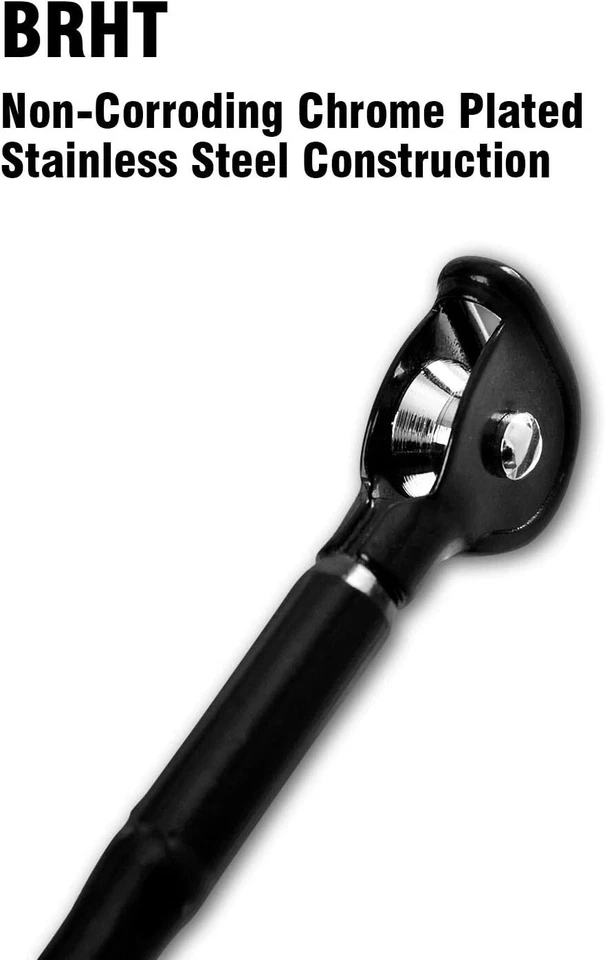 Caña de pescar a tope doblada 2 piezas agua salada arrastre en alta mar 5' doblada Foto 4 de 4