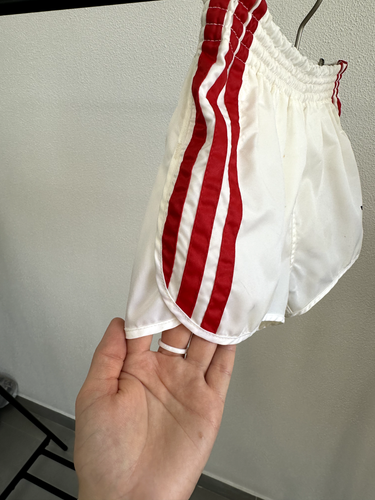 West Germany Adidas Nylon Shorts 80s Retro Rare Size 4 - Picture 7 of 13