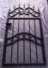CANCELLO PEDONALE Ferro Battuto . Cod . 083 . Detrazioni 50%