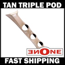 08-10 Ford Supe Duty F250 F350 Tan Triple Gauge A Pillar Pod Abs Plastic