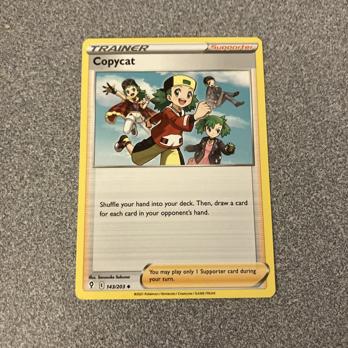 pokemon copycat card POKÉMON GAME S7D 079/067 SR Originally released August 3 Pokemon EX Team Rocket Returns