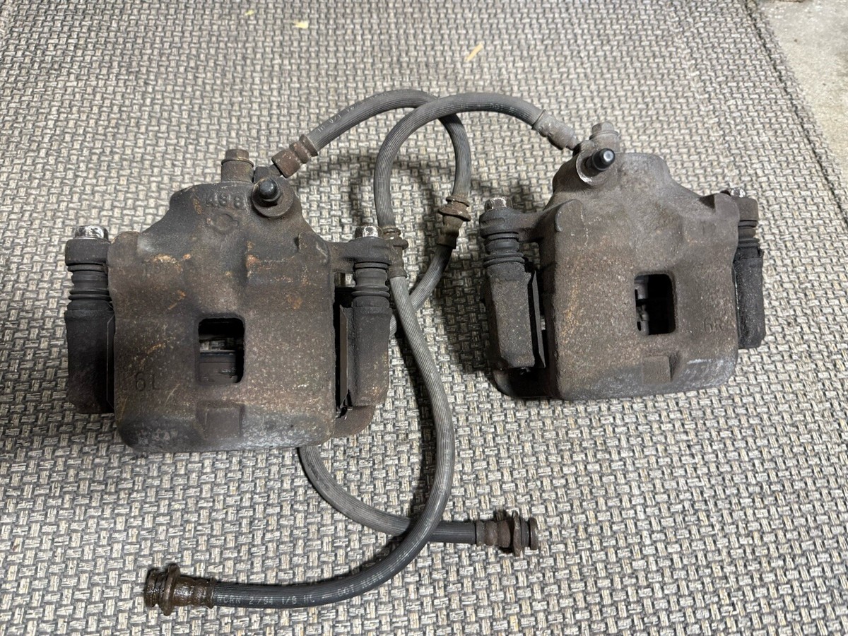 1995-1998 Nissan 240sx S14 Front Brake Calipers With Lines And