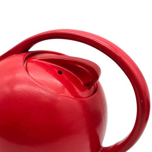 HALL'S SUPERIOR KITCHENWARE RED ART DECO CERAMIC AIRFLOW TEAPOT - Picture 12 of 13