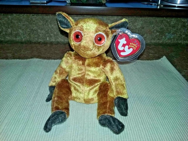 Gizmo The Lemur Ty Beanie Baby C2001 MINT Toy DOB 8/21/01 Retired for sale online | eBay