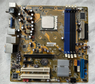 Mainboard Motherboard Compaq M2N6B-LA - Sockel AM2 - Rev. 2.00 - inkl. CPU ..