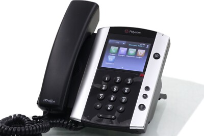 Polycom VVX 500 12-Line Gigabit VoIP IP Business Media Phone NEU OVP