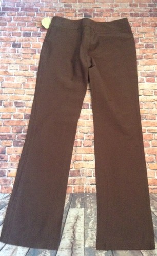 Max Studio Bootcut tabakfarbene Anzughose Freizeit Karriere Größe 4 - Bild 3 von 4