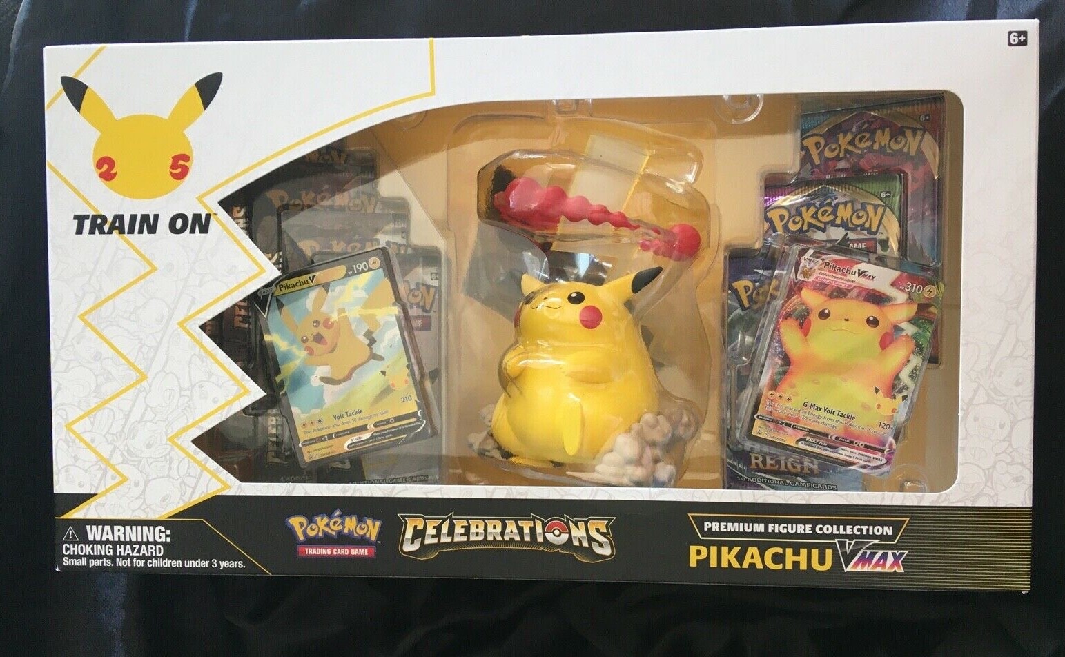 celebrations premium figure collection pikachu vmax msrp