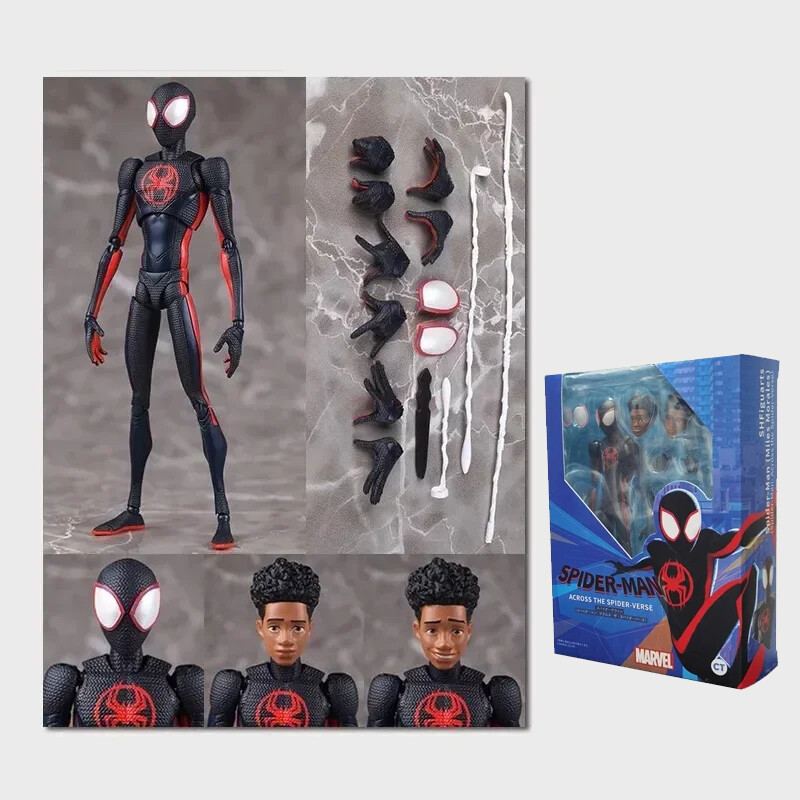 New SHF Spider-Man Miles Morales Across The Spider-Verse