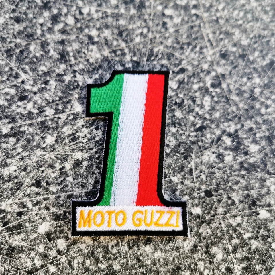 MARKENLOS Moto Guzzi Patch Aufnäher Aufbügler Le Mans California V7 V85 V9 Eldorado