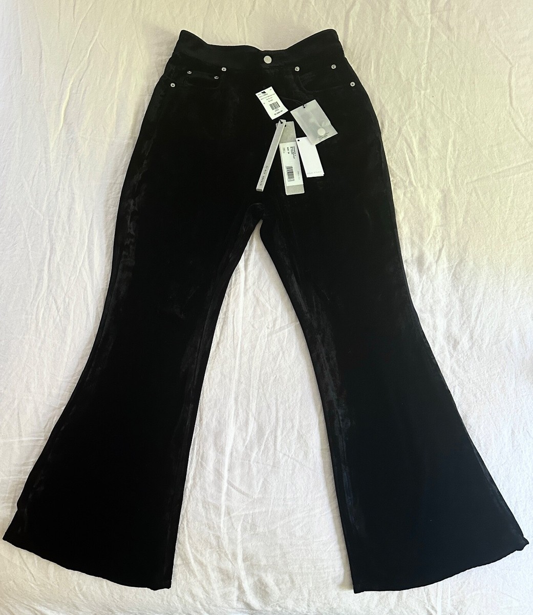 パンツ Rick owens bolan velvet RICK OWENS Bolan high-rise velvet bootcut trousers Size 29