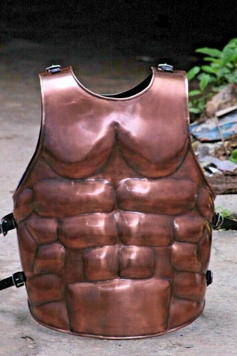 Christmas 18ga medieval Knight Armor Muscle Jacket Warrior cuirass - Picture 4 of 4