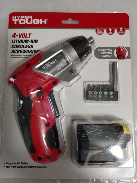 HYPER Tough 4v Lithium-ion Cordless 