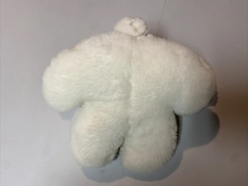 Plüsch Hase oder Maus weiß mit rosa Ohren Vintage - Bild 3 von 4