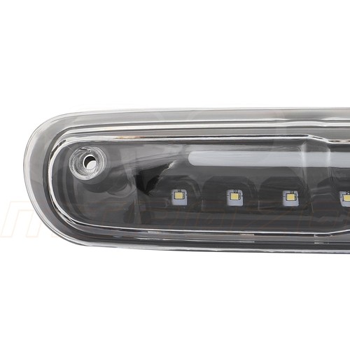 For 2007-2014 Chevrolet Silverado 1500 2500HD Third Brake Light Black Housing - Picture 4 of 9