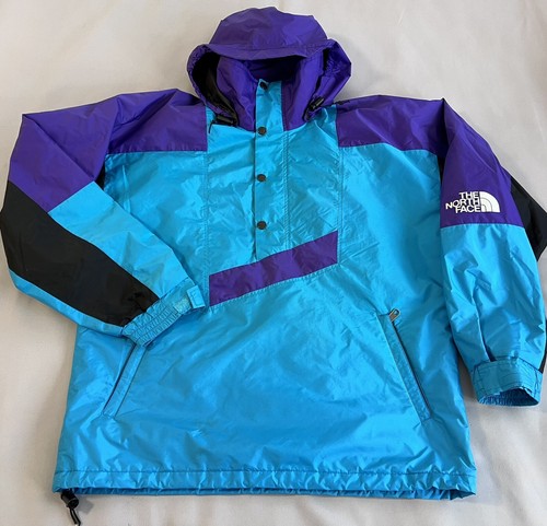 Vintage 90s North Face Made in USA Goretex Anorak Windbreaker Pullover Gr. Small - Bild 3 von 14