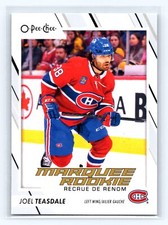 2024 O-Pee-Chee Hockey #577 Joel Teasdale Marquee Rookie Montreal Canadiens