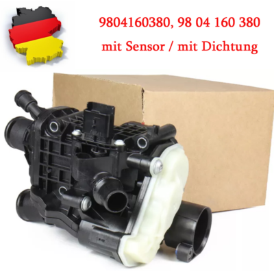 Thermostat + Thermostatgehäuse + Sensor Für CITROEN DS FORD