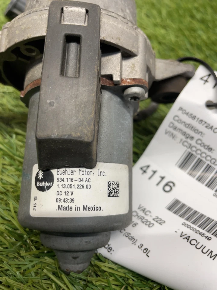 ✅ Bomba de vacío Chrysler 200 2017 n.º de parte: P04581672AC Foto 4 de 4