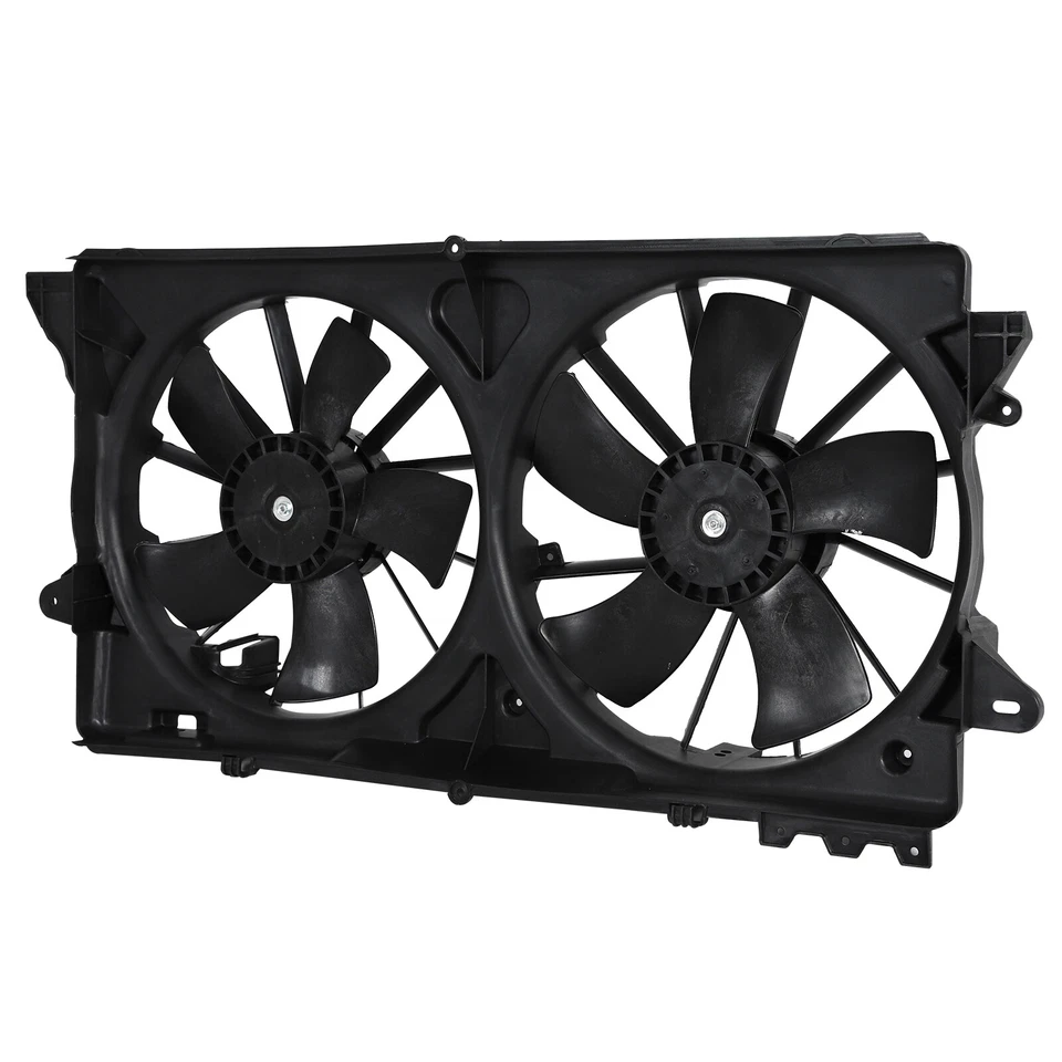 Radiator Cooling Dual Fan For 2010-2014 Ford F-150 Expedition Lincoln Navigator Foto 3 de 4