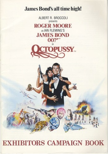 Octopussy Original Pressbook 40 pages James Bond 007 Roger Moore Maud Adams 1983 - 第 1/3 張圖片