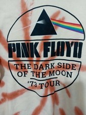 Pink Floyd '73 Dark Side Of The Moon Tour Tye Dye Vintage Look Sweatshirt