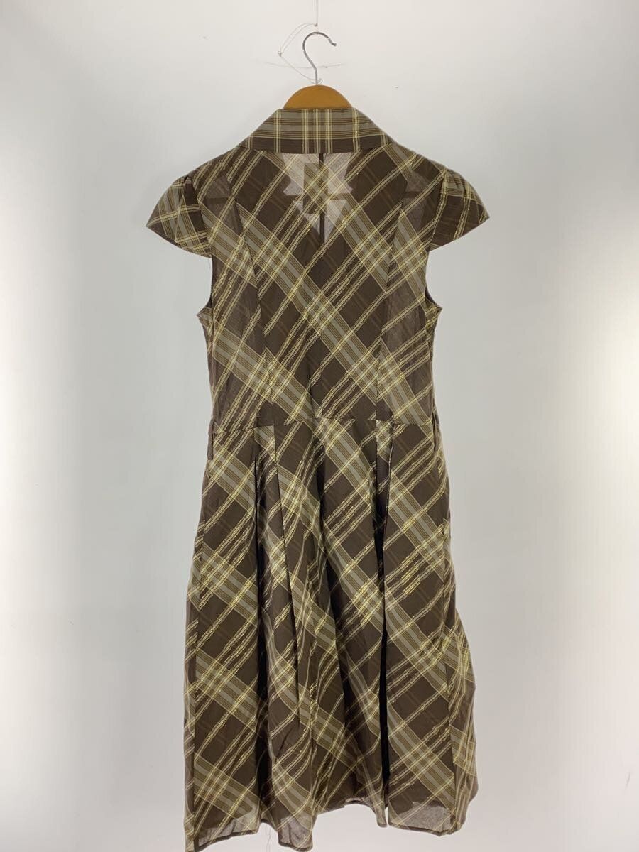 BURBERRY LONDON Other Short Sleeve Dress 40 Cotton Brown BURBERRY LONDON Other Short Sleeve Dress 40 Cotton Brown