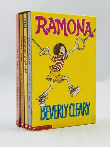 RAMONA BOX SET OF 4 BOOKS, BEVERLY CLEARY - 第 1/12 張圖片
