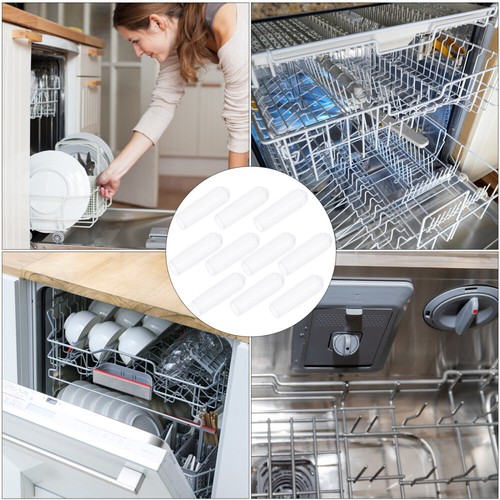 200 PCS Dishwasher Protector Wire Thread Cover Rack Tine Repair Caps - Imagen 11 de 12