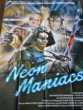 Neon Maniacs *Affiche ORIGINALE 120x160cm *47" 63" *1986 A297b