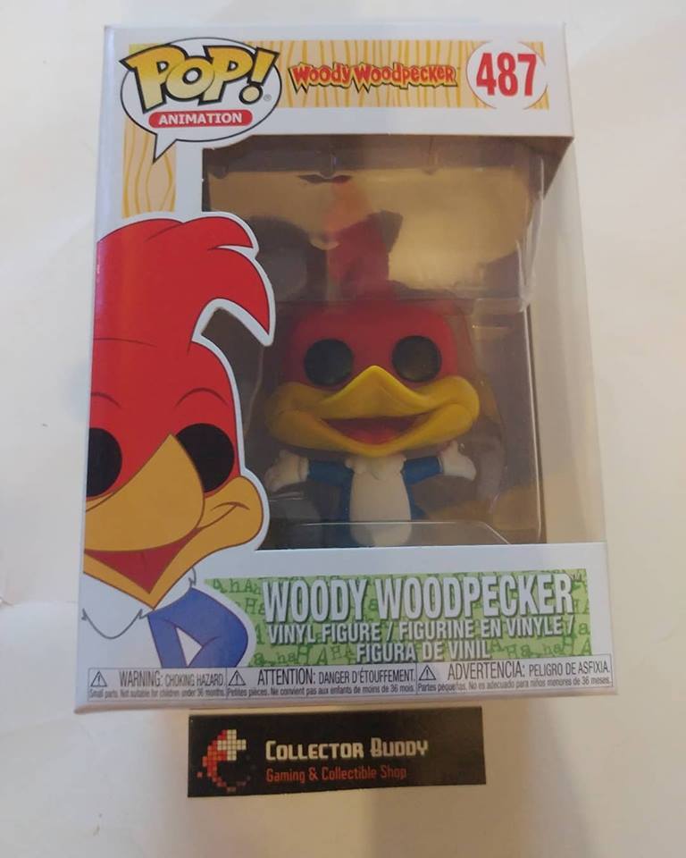 Funko Pop! Animation 487 Woody Woodpecker Pop Vinyl Figure FU32886