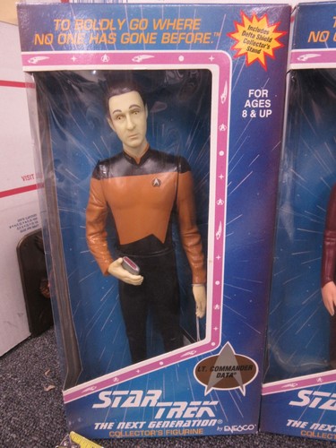 Star Trek action figures PLAYMATES LaForge Troi Data Picard and more! ENESCO LOT - Picture 4 of 19