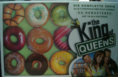 King of Queens HD Gesamtbox Donut Edition 18 Blu Ray Box NEU OVP
