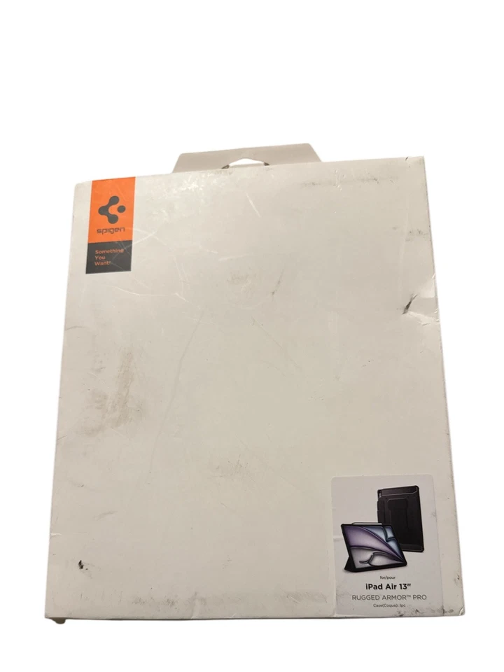 Funda Spigen Rugged Armor Pro para iPad Air 13 pulgadas M2 2024 ACS07669 Foto 3 de 4