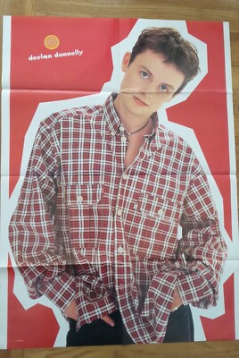 Dec (of Ant & Dec)TAKE THAT  2-sided LARGE magazine POSTER / Pin Up 34x25 inches