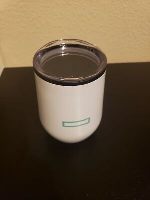 HPE double wall vacuum insulated stemless wine tumbler mug w lid 12oz BPA  free | eBay