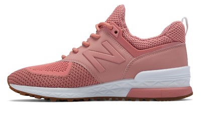 NEW BALANCE WOMEN WS574WC 574 SPORT DUSTED PEACH PINK Lifestyle Sneakers  6-10 | eBay