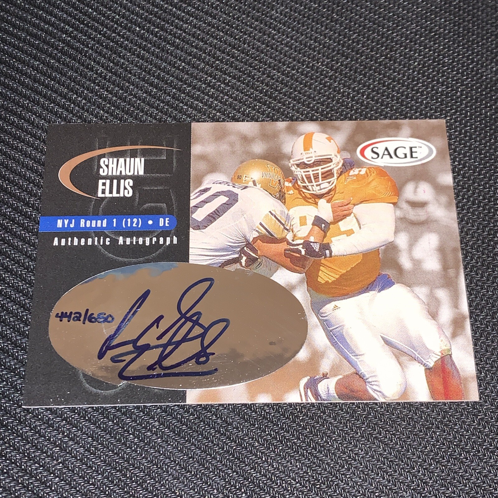 Shaun Ellis SA-GE Autographs #A14 Bronze