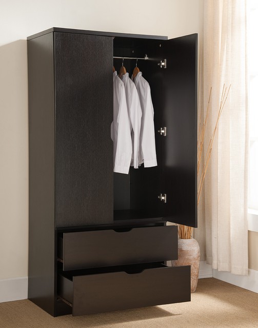 K16022 Smart Home Mahogany Wardrobe Storage Design Organizer