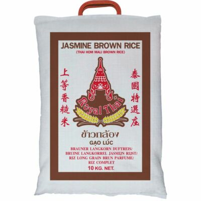 [ 10kg ] ROYAL THAI Naturreis AAA Thai Brown Rice (brauner Reis) KV