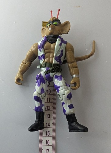 Freedom Fighters Biker Mice From Mars Acelerador Figura Cola Whippin 1994 Usado - Imagen 4 de 4