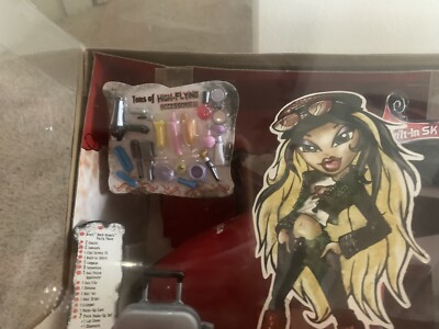 Avion MGA Bratz Rock Angelz 2005 – Jouet électronique Rouge Avec Lumières Et Sons, D'occasion