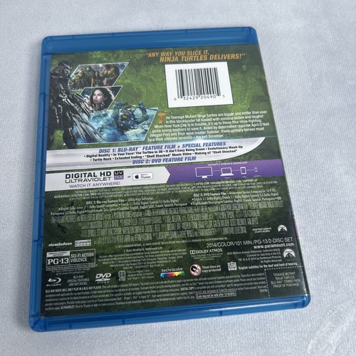 Teenage Mutant Ninja Turtles Blu-ray Jonathan Lieberman Megan Fox Alan Ritchson - Picture 2 of 3