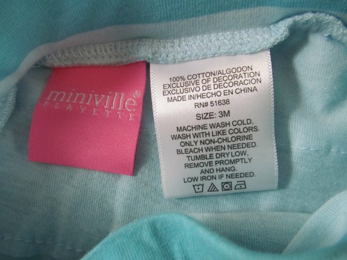 Miniville, 3 Mo. 3 Piece Set, New without Tags - Picture 6 of 7