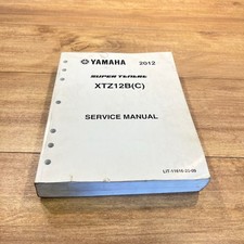 YAMAHA OEM DEALER SERVICE MANUAL / 2012 SUPER TENURE XTZ12B C