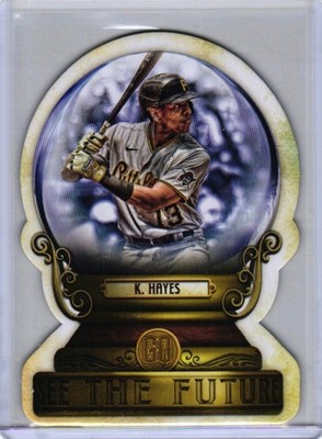 2022 Topps Gypsy Queen #CG-11 Ke'Bryan Hayes Crystal Gazing Die Cut