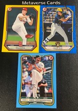 2026 Bowman Baseball Liam Doyle Brady Ebel Luis Morales /75/150/499 lotx3