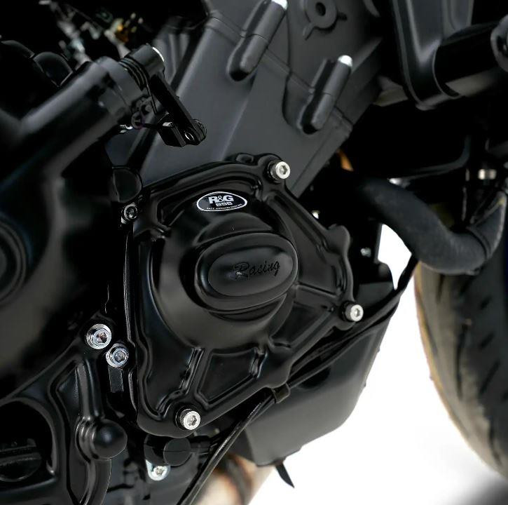 R&G Engine Case Cover Black (Race RHS Pulse cover) Yamaha MT-09 SP 2021 - 2023